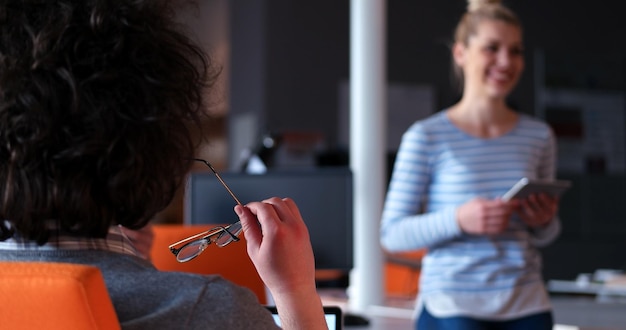 Professional speakers demonstrating confidence and impact